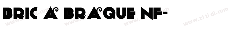 Bric a Braque NF字体转换
